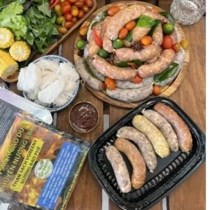 [HOẢ TỐC] 500G MỒI NƯỚNG BBQ Xúc xích tươi hảo hạng, 100% thịt không bột - VÚ HEO, STEAK MỸ, THỊT ĐỂ NƯỚNG CÁC LOẠI