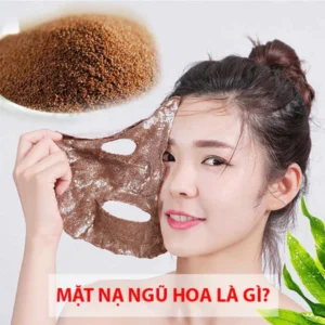 Mặt nạ ngũ hoa, Ngũ hoa hạt Tina Lê ngừa mụn mờ thâm nám tàn nhang