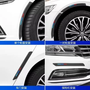 Miếng dán chống va chạm xe hơi, miếng dán chống trầy xước, dải cản trước và sau, chống va chạm