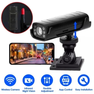 HW camera wifi quan sát tầm nhìn ban đêm không dây cho gia đình ,quan sát Gián điệp, full HD 1080p