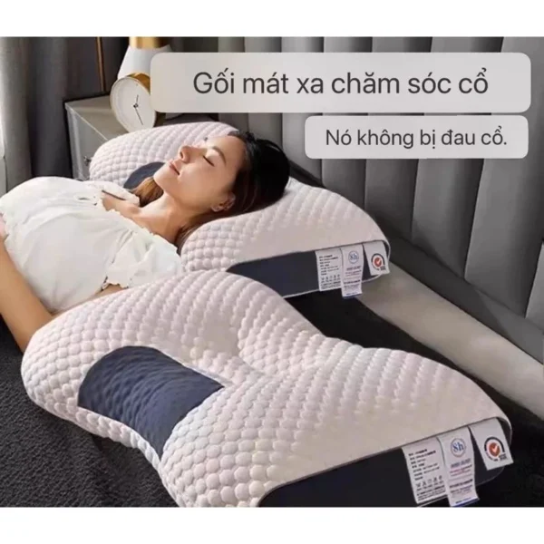 Gối massage cổ vai gáy