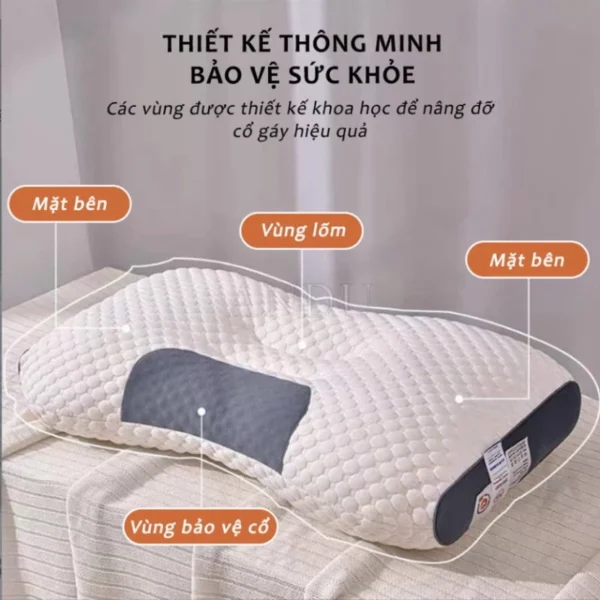 Gối massage cổ vai gáy