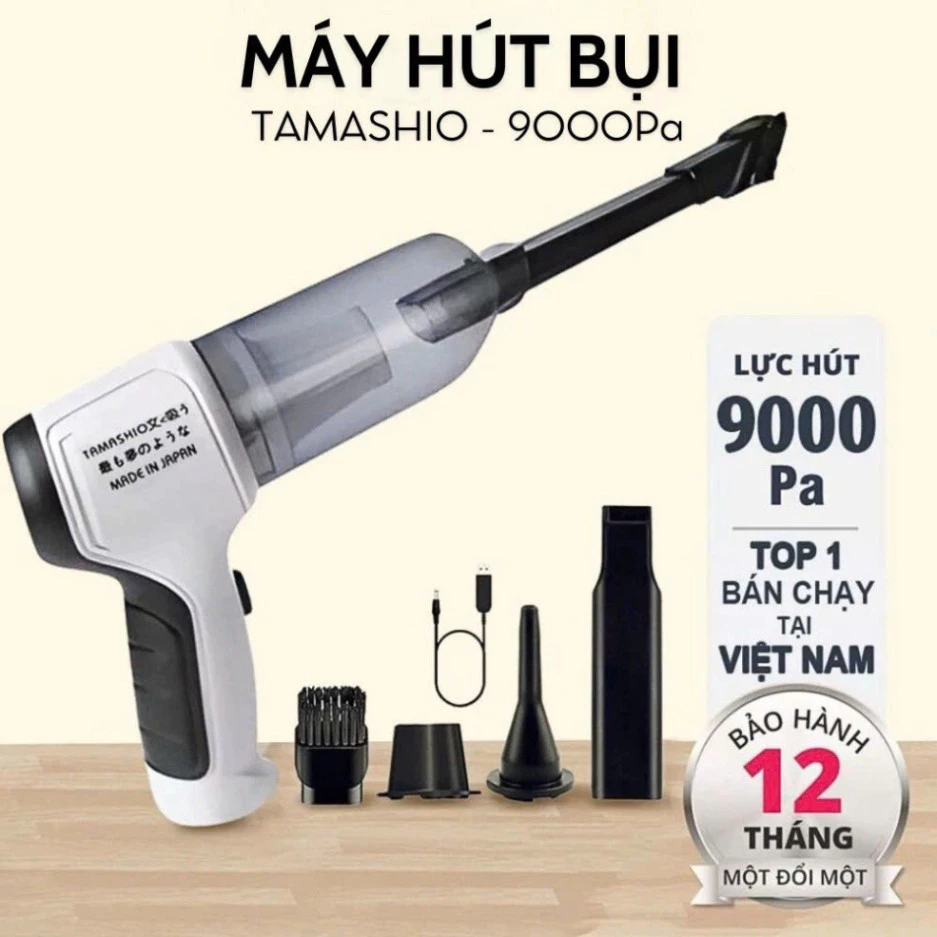 Máy hút bụi cầm tay không dây Tamashio