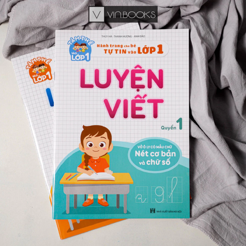 Combo 3 Quyển Luyện Viết Hành Trang Cho Bé Tự Tin Vào Lớp 1